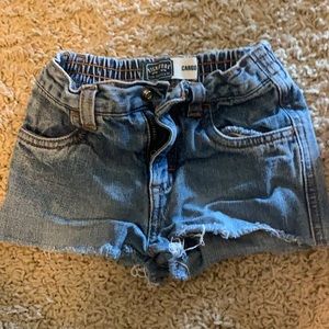 Levi cutoff 18month blue Jean shorts